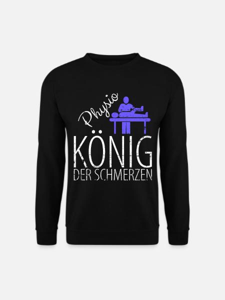 Physiotherapist physiotherapy physio - Unisex Sweatshirt - black
