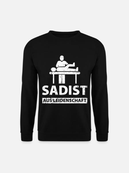 Physiotherapist physiotherapy physio - Unisex Sweatshirt - black