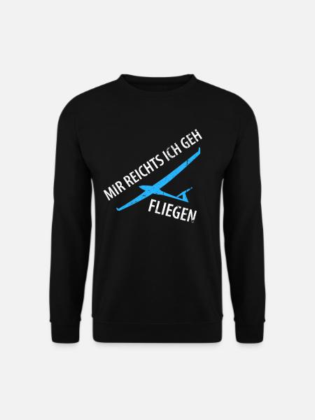 Mir reichts ich gehe fliegen - Unisex Pullover - Schwarz