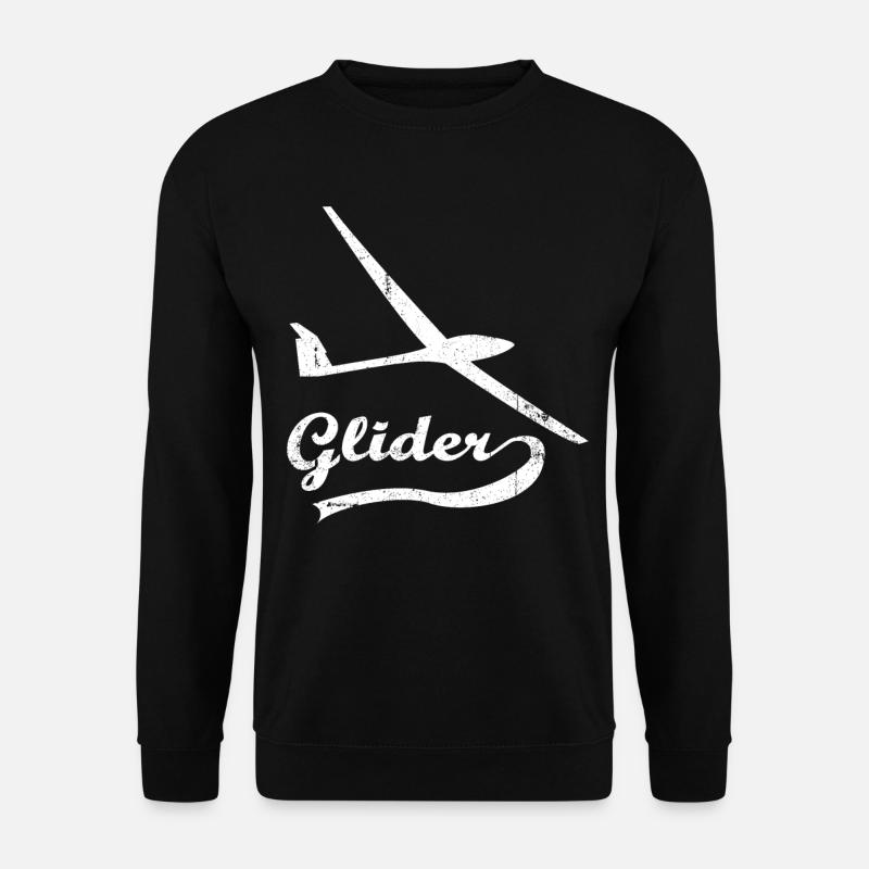 Glider pilot - Unisex Sweatshirt - black