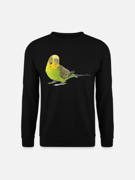Wellensittich - Unisex Pullover - Schwarz