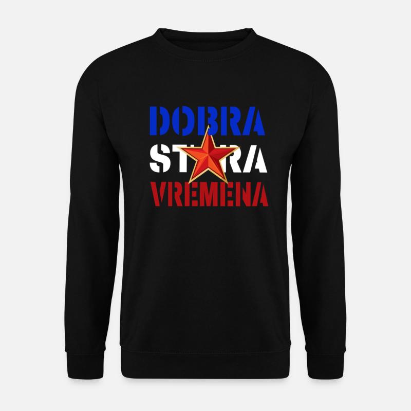 Jugoslawien Yugoslavia Jugoslavija - Unisex Pullover - Schwarz