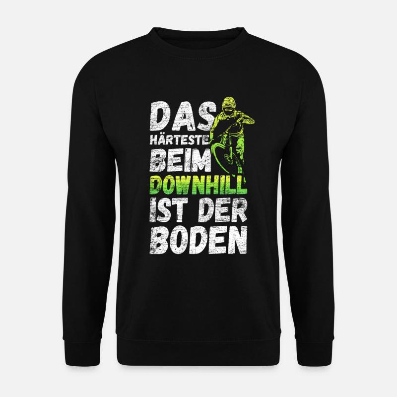 Downhill - Unisex Pullover - Schwarz