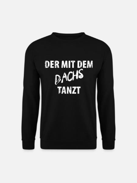 Dachs - Unisex Pullover - Schwarz