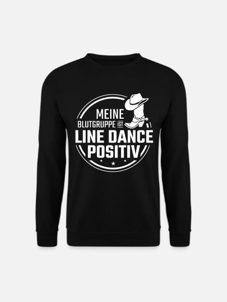 Linedance Geschenk - Unisex Pullover - Schwarz
