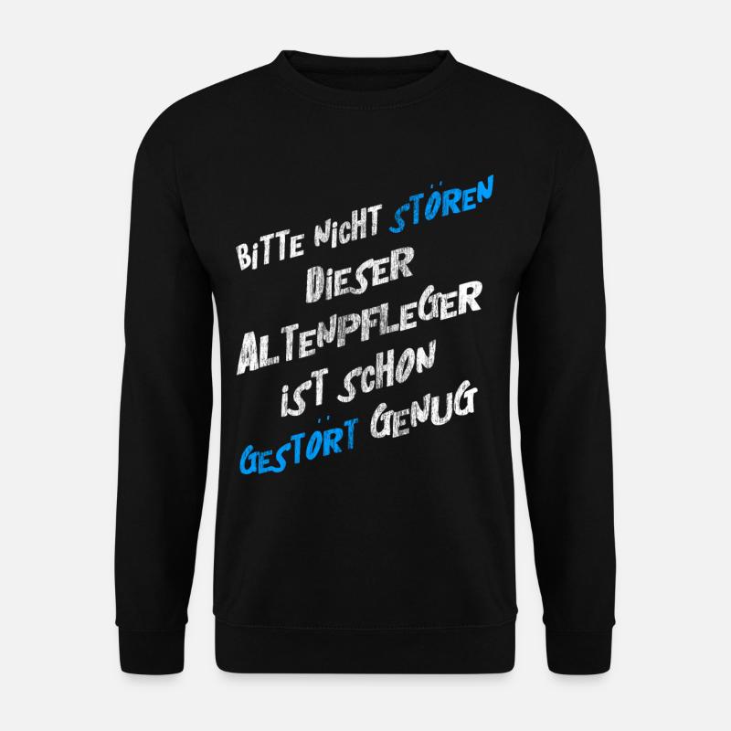 Altenpfleger - Pflege - Unisex Pullover - Schwarz