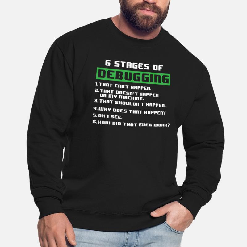 Debugging programmer Unisex Sweatshirt