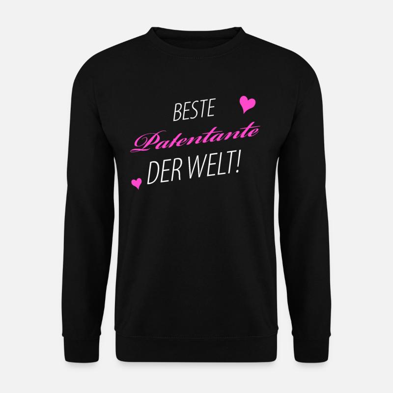 Patentante - Unisex Pullover - Schwarz