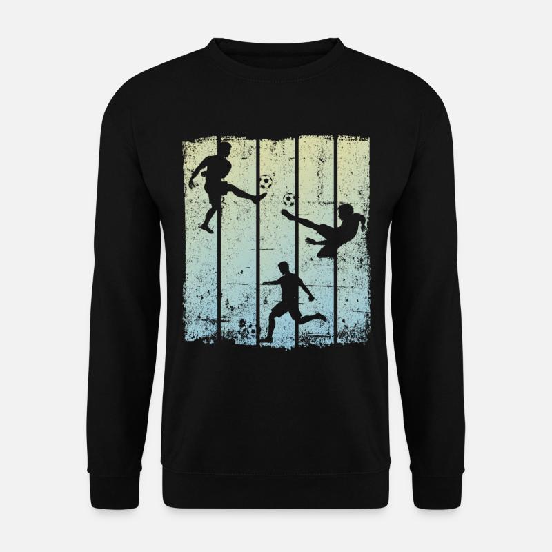 Fußball - Unisex Pullover - Schwarz