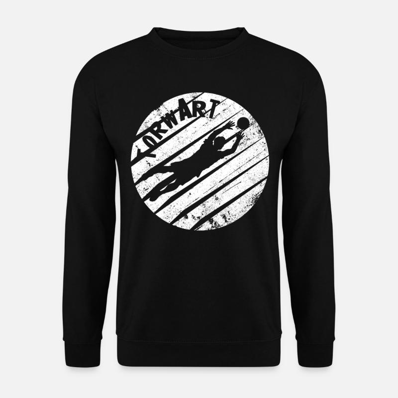 Fußball - Unisex Pullover - Schwarz