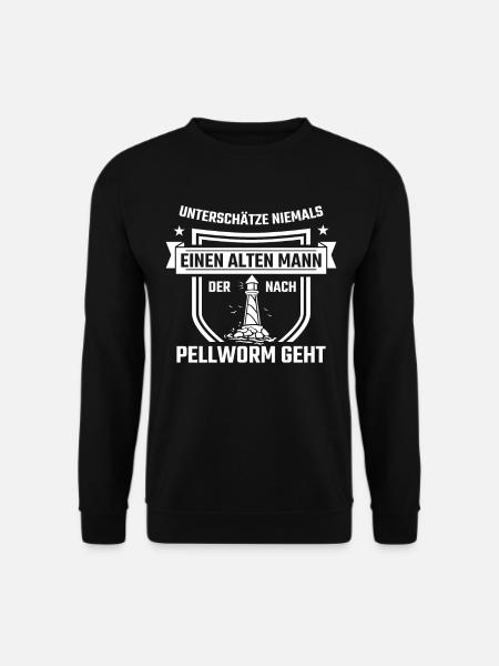 Pellworm Herren Geschenk - Unisex Pullover - Schwarz