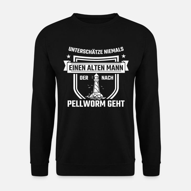 Pellworm Herren Geschenk - Unisex Pullover - Schwarz