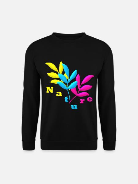 Nature - Unisex Sweatshirt - black