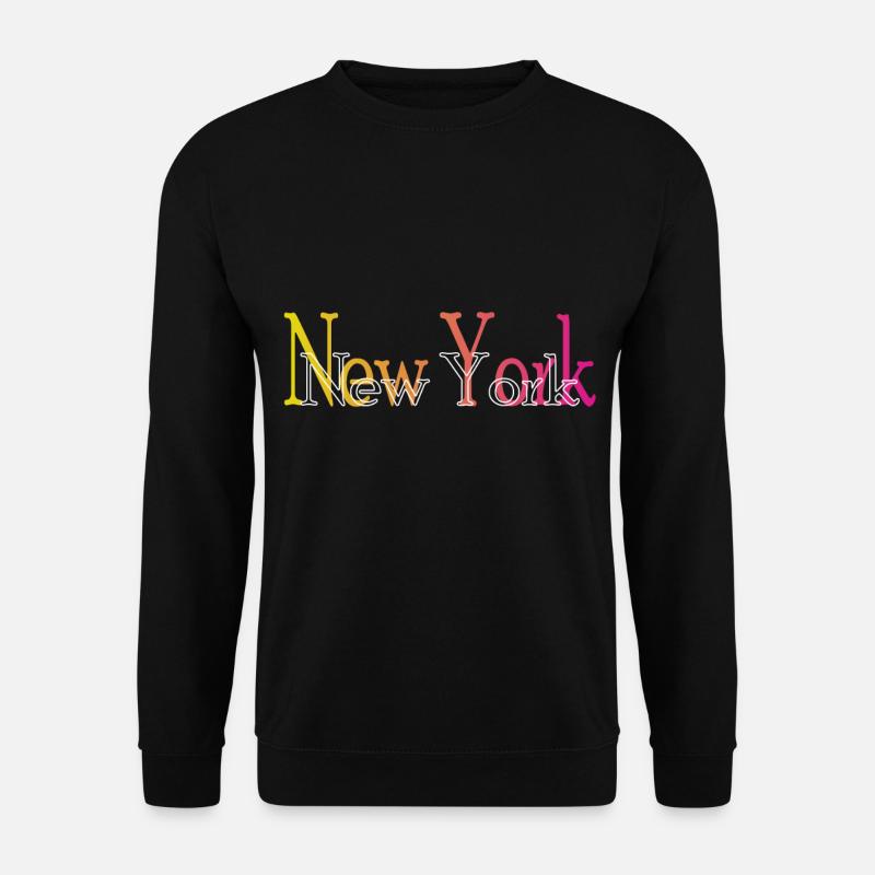 New York - Sweat-shirt Unisexe - noir