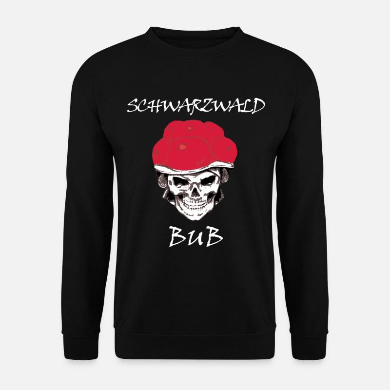 schwarzwaldbub schwarzwald bollenhut - Unisex Pullover - Schwarz
