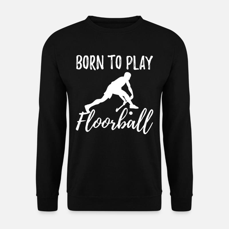 Floorball - Unisex Pullover - Schwarz