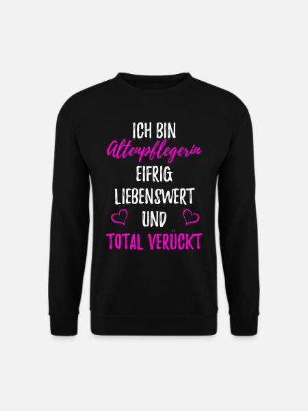 Altenpflegerin - Pflege - Unisex Pullover - Schwarz