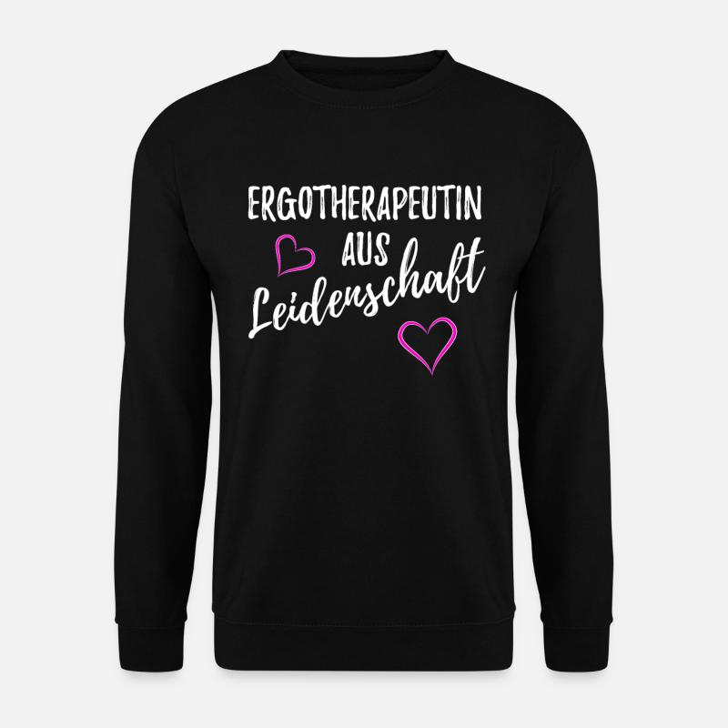 ERGOTHERAPEUTIN - Unisex Pullover - Schwarz
