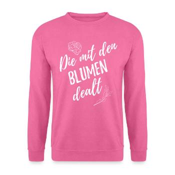 Florist Floristin - Unisex Pullover - Pink - Vorne