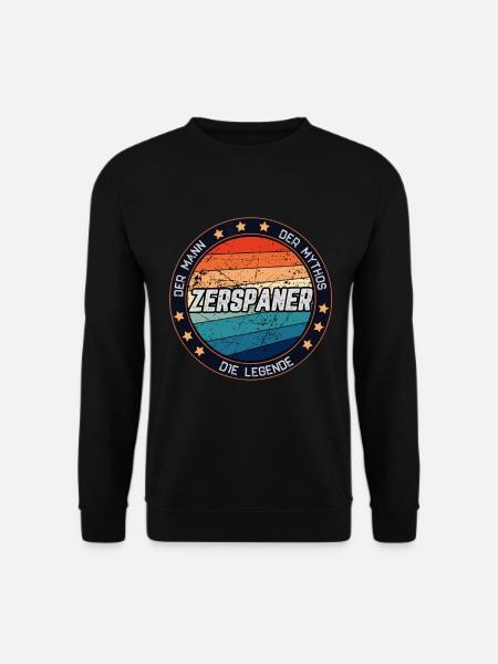 Zerspanungsmechaniker Dreher Fräser Geschenk - Unisex Pullover - Schwarz