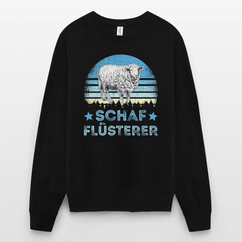 Schafe Schaf Flüsterer Schäfer Hirt Hirte Geschenk Unisex Pullover