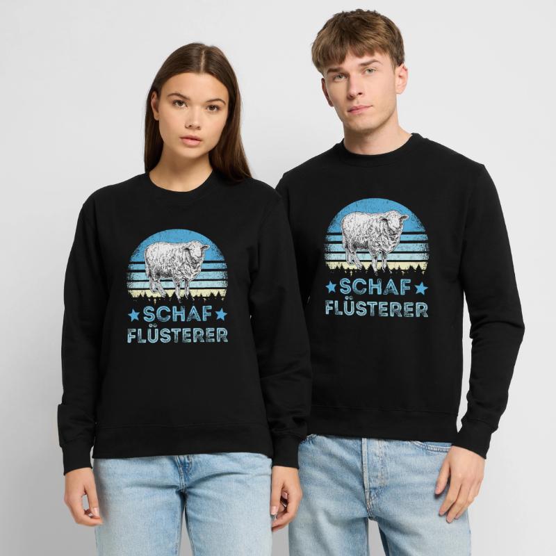 Schafe Schaf Flüsterer Schäfer Hirt Hirte Geschenk Unisex Pullover