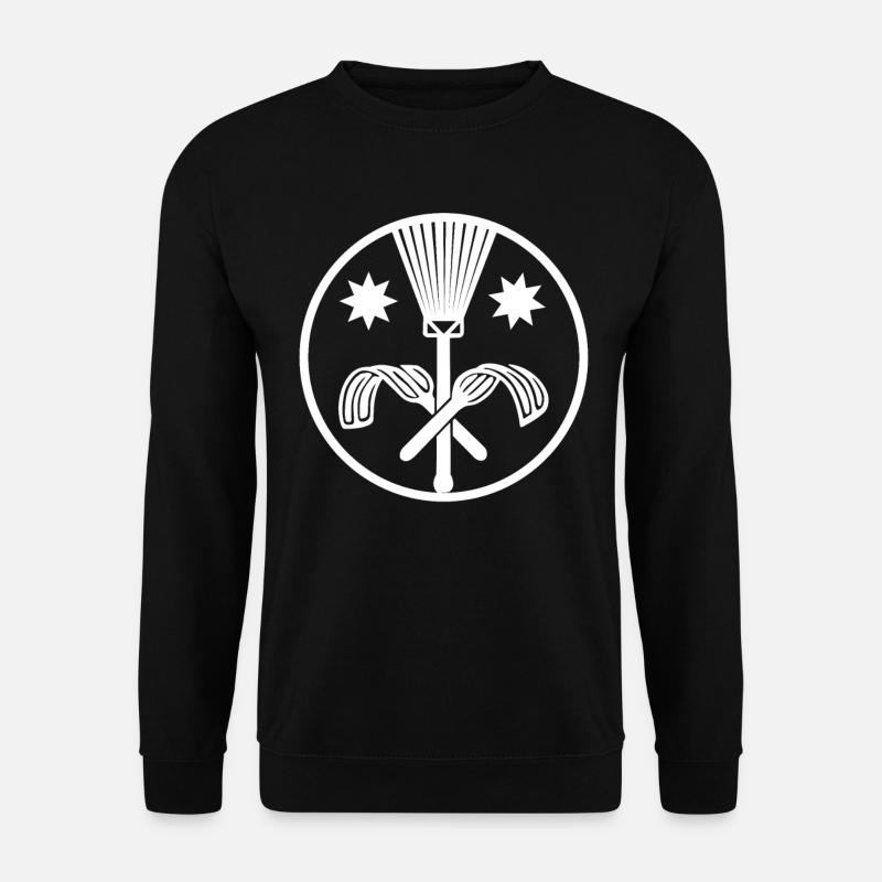 Schornsteinfeger Zunftzeichen Kaminkehrer Geschenk - Unisex Pullover - Schwarz