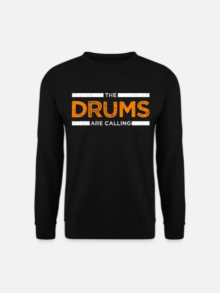 Drummer Drums Drummer Drums Gift - Sweat-shirt Unisexe - noir