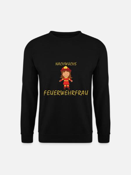 Jeune pompier - Sweat-shirt Unisexe - noir