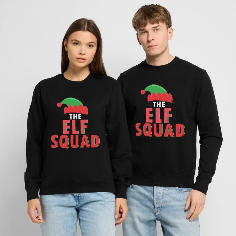 Elfe-Squad Elfe Squad ELF Elfe SQUAD Sweat-shirt Unisexe