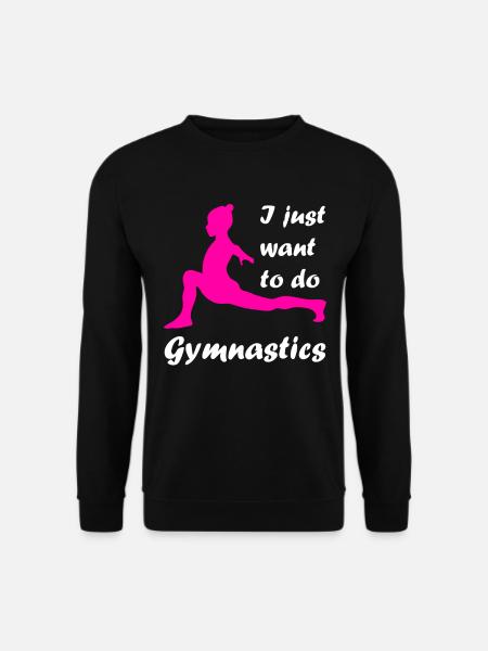 Gymnast handstand gymnastics gymnastics - Unisex Sweatshirt - black