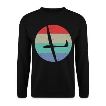 Planeurs Planeurs Planeurs - Sweat-shirt Unisexe - noir - Devant - Alina (178cm) & Michal (187cm)