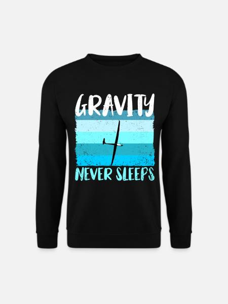 Glider Gliding Gliding Glider - Unisex Sweatshirt - black