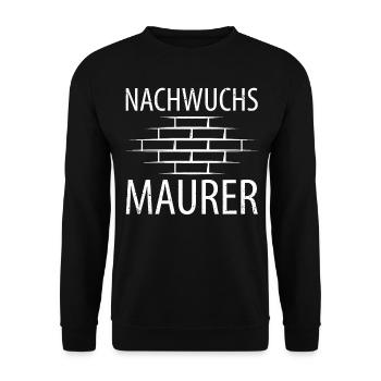 Maurer - Unisex Pullover - Schwarz - Vorne - Alina (178cm) & Michal (187cm)