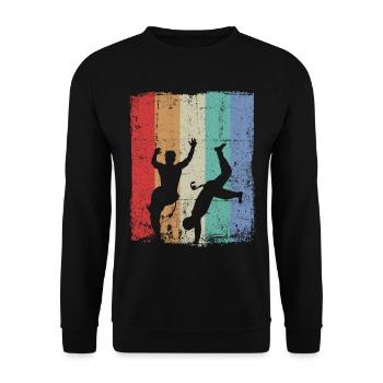 Capoeira - Sweat-shirt Unisexe - noir - Devant - Alina (178cm) & Michal (187cm)