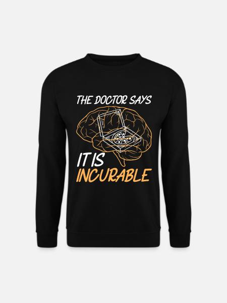 Pizza Baker Pizza Baking Pizzeria - Unisex Sweatshirt - black