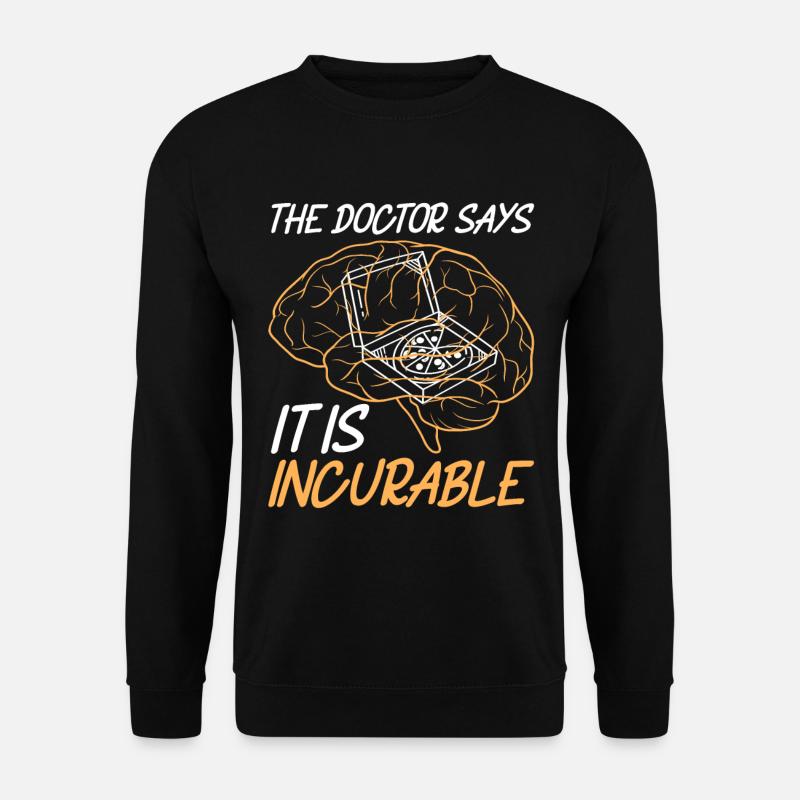 Pizza Baker Pizza Baking Pizzeria - Unisex Sweatshirt - black