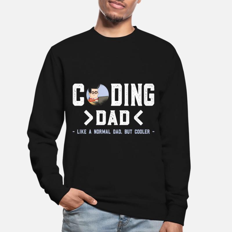 Coding Softwareentwickler Computer Dad Unisex Pullover