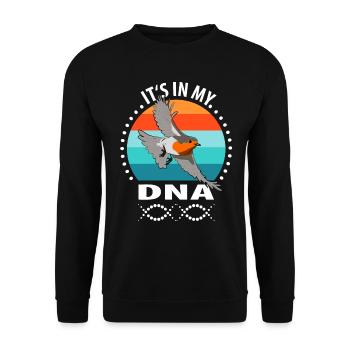Bird Watching Birds Watching Birding Bird - Unisex Sweatshirt - black - Front - Alina (178cm) & Michal (187cm)