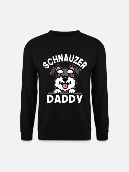 Schnauzer Daddy - Unisex Sweatshirt - black