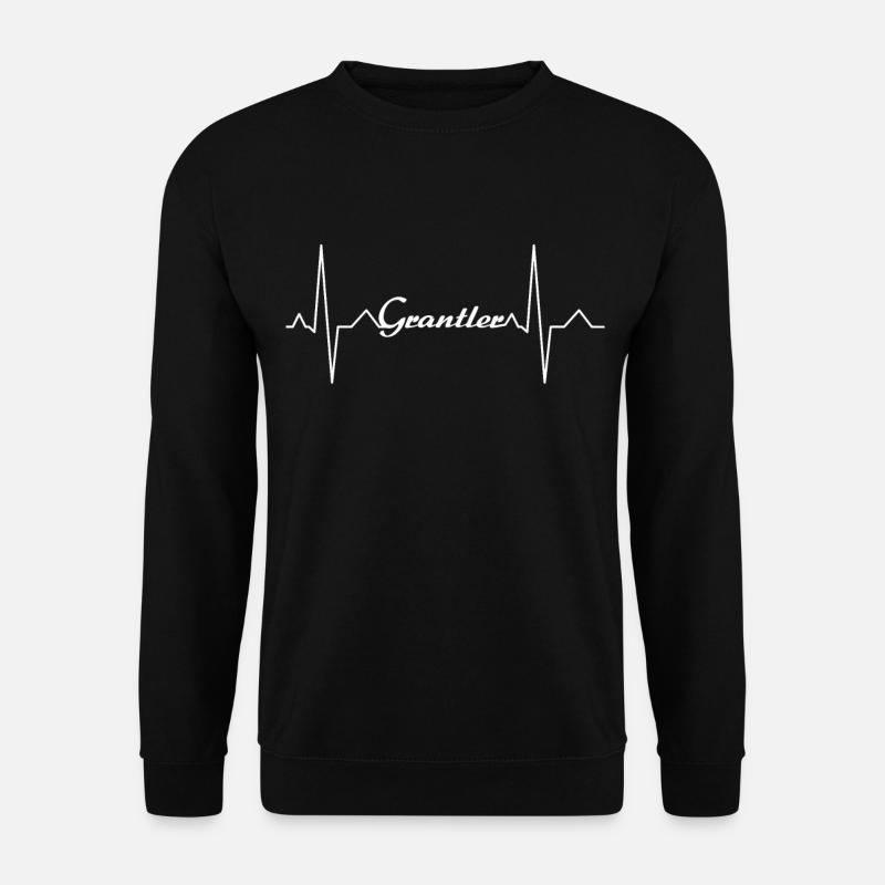 Grantler Bayern bayerischer Spruch Geschenk - Unisex Pullover - Schwarz
