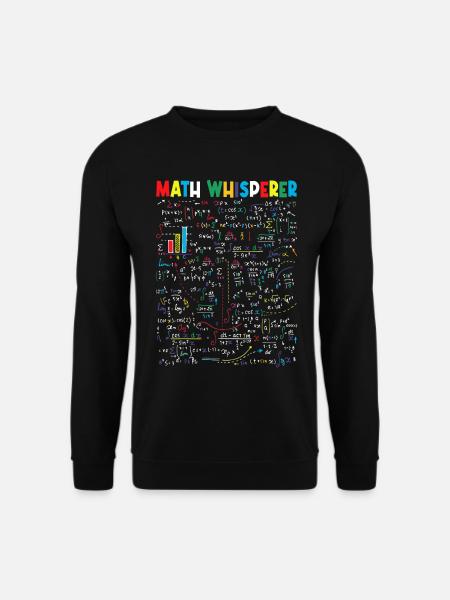 Math Whisperer - Unisex Pullover - Schwarz