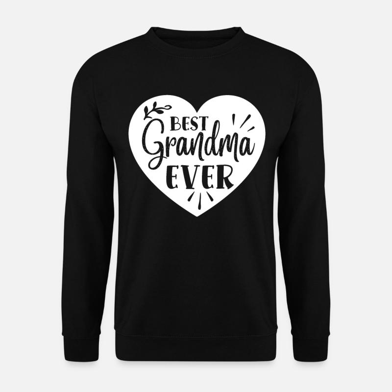 Bestes Großmutter-Geschenk aller Zeiten - Unisex Pullover - Schwarz