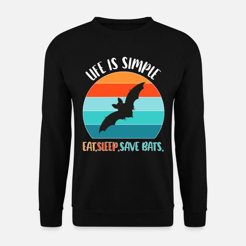 Bat Bats - Unisex Sweatshirt - black