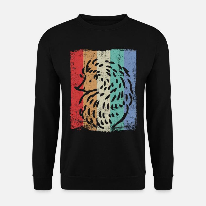 Hedgehog - Unisex Sweatshirt - black