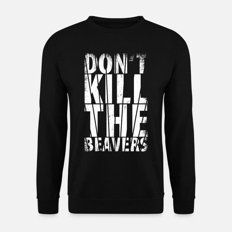 Beaver - Unisex Sweatshirt - black