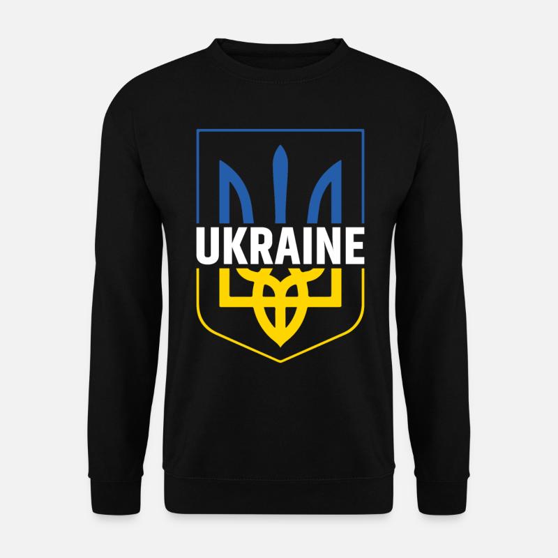 Ukraine - Unisex Pullover - Schwarz