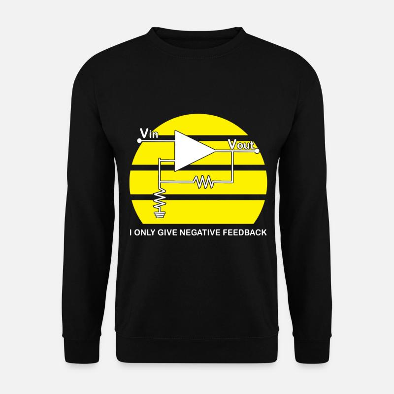 Elektriker Humor Schaltplan Elektrik - Unisex Pullover - Schwarz