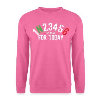 Moto / Biker - Circuit Motocycliste - Sweat-shirt Unisexe - rose - Devant