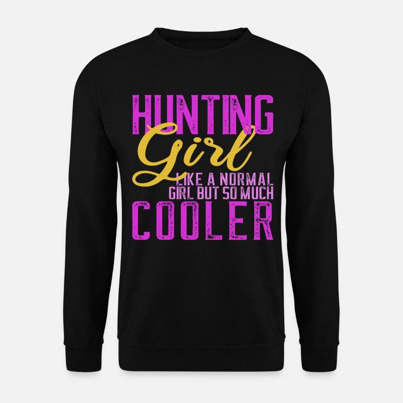 Hunting Hunter Hunter Women Gift - Unisex Sweatshirt - black